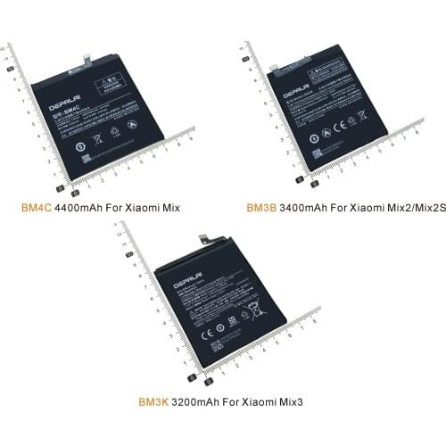 BM4C BM3B BM3K Battery For Xiaomi Mi Mix2 Mix 3 For Xiaomi Mi Mix High Quality Rechargeable Baterija Batteries Accumulator