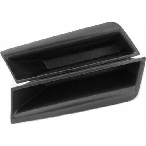 For Mercedes-Benz C-Class W204 2008-2014 ABS black car storage box front door side handle storage box