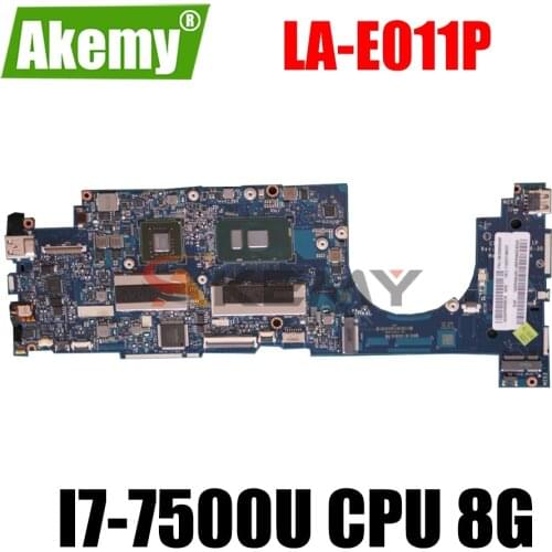 For Lenovo Air 13 Pro 13 Pro 710S Plus Touch-13IKB laptop motherboard CIZ00 LA-E011P With I7-7500U CPU RAM 8G 100% fully tested