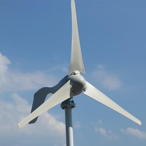 PL ES Warehouse 400W Free Energy 3 Blades Windmill 12V 24V Small Wind Turbine Generator For Home Farm Street Lamps