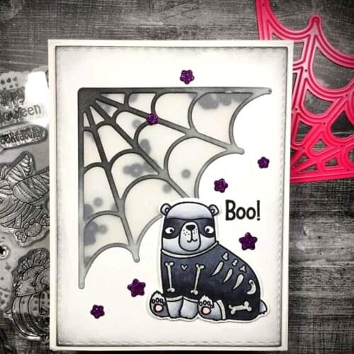 JMCRAFT Web Spider Web Metal Cutting Dies DIY Scrapbook Handmade Paper Craft Metal Steel Template Dies