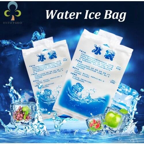 20pcs/lot Reusable Gel Ice Bag Insulated Dry Cold Ice Pack Gel Cooler Bag for Food Fresh Food Ice Bag Wine Refrigerator Bag ZXH