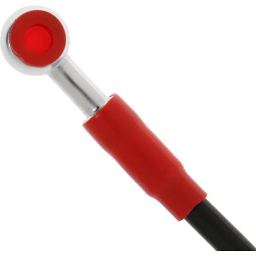 Motorbike Stainless Steel Braided Rubber Shell Brake Line Hose Kit