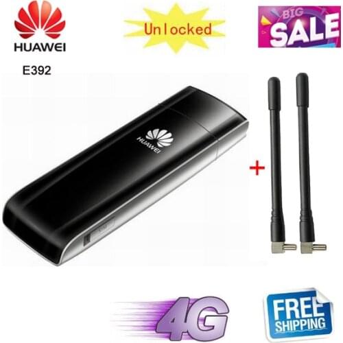Original Unlocked Huawei E392 E392U-92 100Mbps 4G LTE USB Modem 4G data card supports LTE TDD 2300/2600MHz