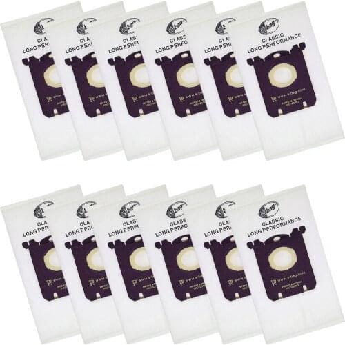 12Pcs Dust Bag Vacuum Cleaner bag For Philips Electrolux HR8300 HR8349 HR8368 HR8378 HR8500 HR8599 FC8600 FC8649 FC9000