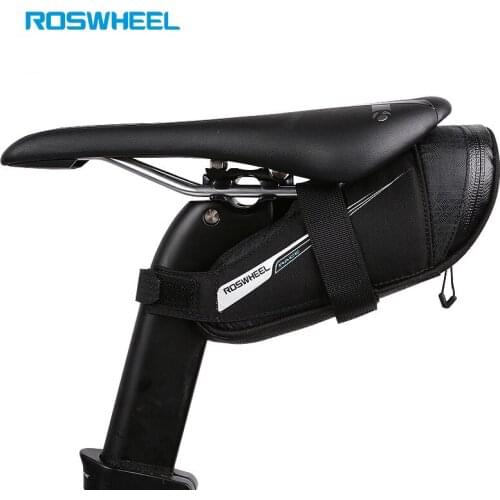 Roswheel Rainproof Road Bike Saddle Bag Outdooor Cycling Seat Pouch MTB Bicycle Rear Tail Bag bike accessories bisiklet aksesuar
