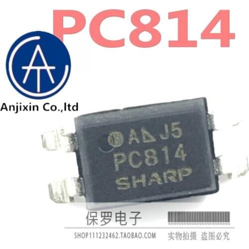 10pcs 100% orginal new photocoupler PC814XPJ000F PC814 SOP-4 genuine real stock