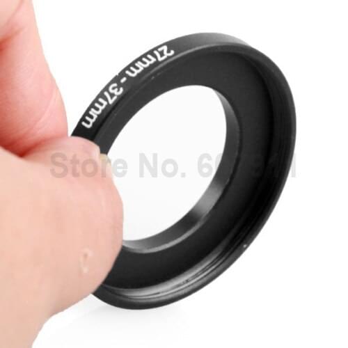 10pcs 27mm-37mm 27-37mm 27 to 37 Step Up Filter Ring Stepping Adapter Lens Adaptor Black