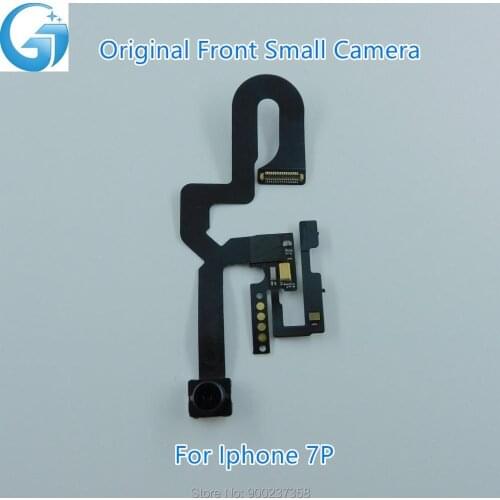 100% Original Small Front Facing Camera Flex Cable For iPhone 7P with Light Proximity Sensor Microphone