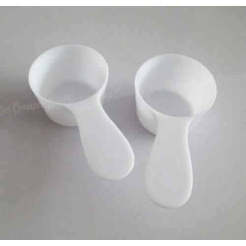 40ML Plastic Measuring Spoon 20 gram PP Scoop 20g White Measure Spoons Kitchen Tools - 200pcs/lot free shipping