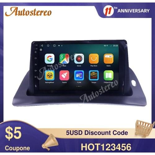 Android 10.0 6+128 For Renault Kangoo 2015-2020 Car GPS Navigation Multimedia Player Head Unit NO DVD Player Radio Tape Recorder