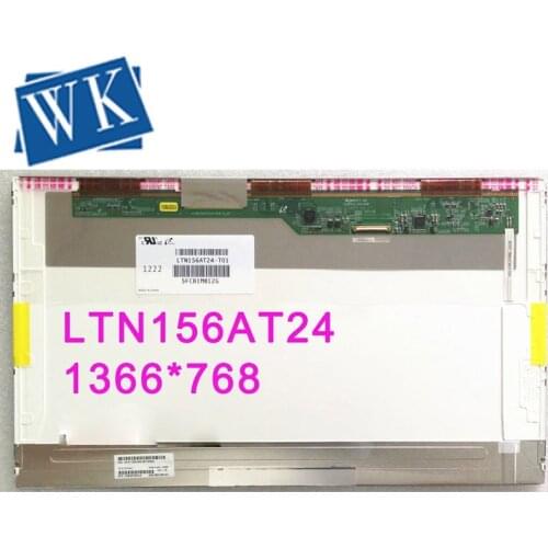 Free Shipping LTN156AT24-T01 B156XW02 B156XTN02 CLAA156WB11A N156B6-L04 N156B6-L0B BT156GW01 N156BGE-L21 LP156WH4 40PINS