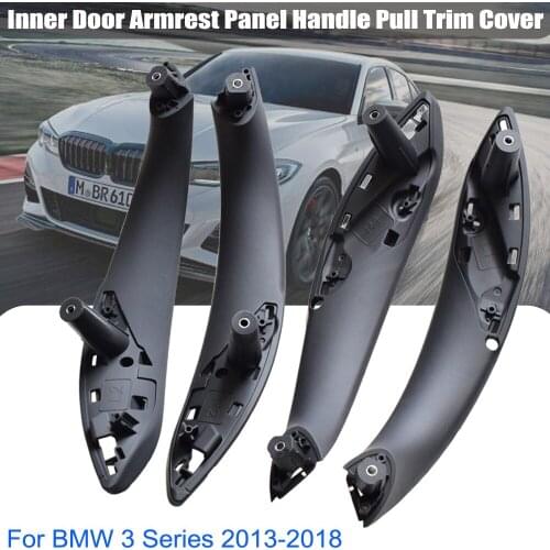 Car Side Inner Door Handle Panel Pull Trim Cover For BMW 3 series 11-19 F30 328i 330d 330e 330i F31 325D 328DX 330D 51427281465