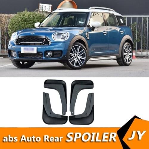 For mini countryman 2017-2019 Mudflaps Splash Guards Front With the color and rear Mud Flap Mudguards Fender Modified special
