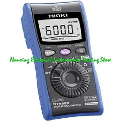 Fast arrival HIOKI DT4223-30/DT4224-30 DIGITAL MULTIMETER with voltage input protection function