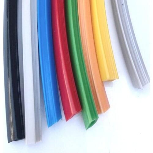 3d printer parts 10m 20/30/40/50 series 6mm/8mm/10mm flat seal for 2020 aluminum profile Slot Cover/Panel Holder C-Beam machine
