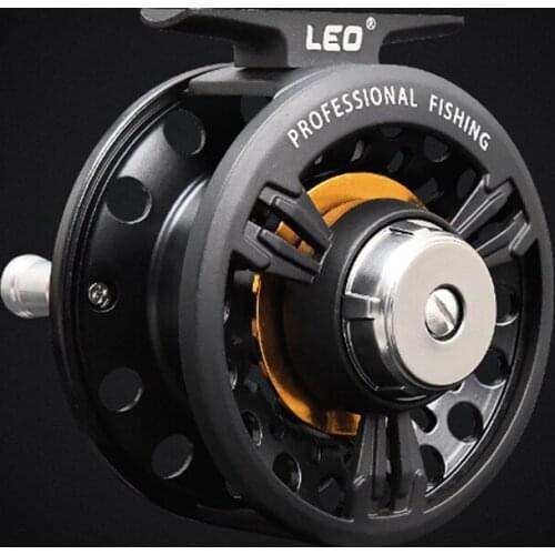 FB75 Metal fly fishing wheel fly fishing wheel raft wheel drain before the round fishing gear