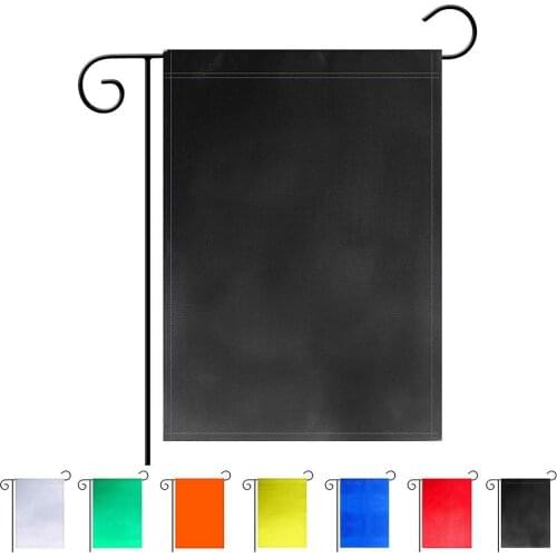 Pure Color Linen Garden Courtyard Flag Festival Holiday Spring Easter Banners Decoration