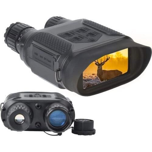 Infrared Night Vision Binoculars NV400B 3.5-7X31 Telescope Zoom Digital Day and Night Vision Goggles Optical Scope for Hunting