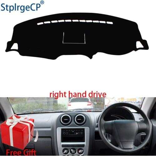 Car Dashboard Cover Mat for CHERY COWIN 1 2010 2011 2012 Right Hand Drive Dashmat Pad Dash Mat Covers Dashboard Accessories