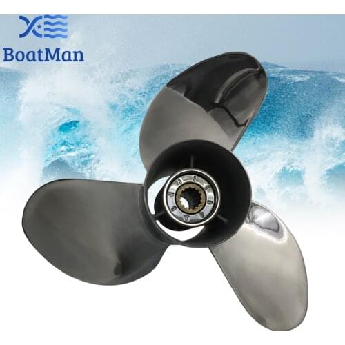 150-300HP Boat Propeller For Yamaha Outboard Motor 13 3/4x17 Stainless Steel 15 Tooth Spline Engine Part ML1 6K1-45978-02-98
