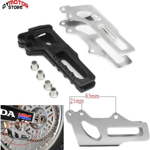 Motorcycle Chain Guide Guard Dirt Pit Bike Motocross Parts Aluminum Alloy Chain Guides And Inner Glue For CRF 250 450 2017-2019