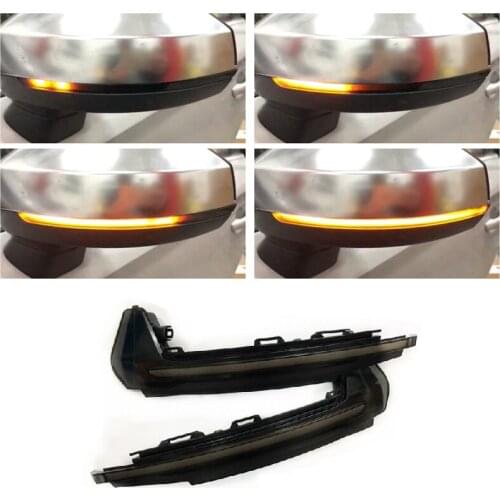 Suitable for Audi A1 8X Sportback Hatchback Dynamic Blinker LED Indicator Side Mirror Turn Light Signal Car Styling Accessories