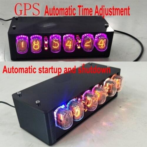 Retro IN12 Glow Clock DIY Kit Super QS18-12 GPS Time Correction Tube