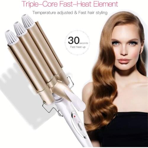 5 In 1 Curling Iron Set Hair Iron Rotating Electric Hair Curler Irons Professional Looper Hair Curlers Barber Multi Styling Tool