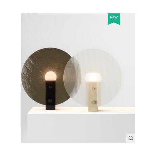 Nordic postmodern minimalist table lamp bedroom bedside table lamp creative model room living room study personality hardware