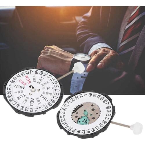SL28 Mechanical Watch Wrist Movement Day Date Watch Parts For Watchmaker Repair