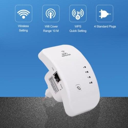 Upgraded Long Range Wifi Signal Extender Wireless Network Extender Booster 300Mbps Wifi Repeater ABCD