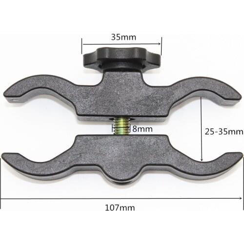 Universal Plastic Mount for Flashlight Torch Laser Gun Mount Holder Bracket Clip Clamp