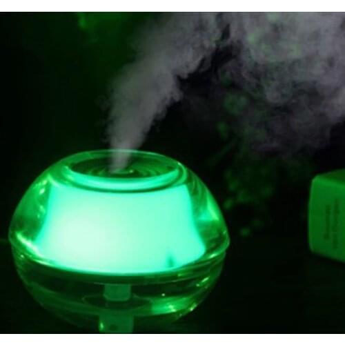 Led Light Air Humidifier Steam Machine 120 ml Kingboss Original Brand Crystal Night Healthy Clean Air
