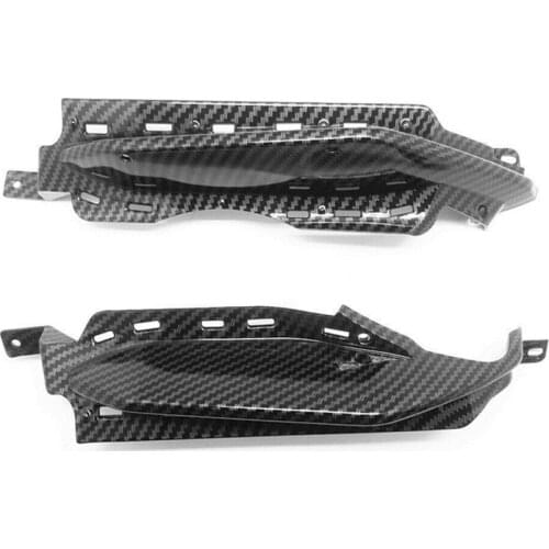 UPPER MID SIDE FAIRING COWL PLASTIC Carbon fiber paint Fit For Yamaha YZF R3 2019 2020