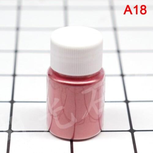 1 Bottles Mica Epoxy Resin Dye Pearl Pigment Natural Mica Mineral 21 Colors Mica Powd