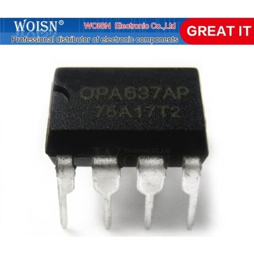 2pcs/lot OPA637AP OPA637A OPA637 DIP-8 In Stock