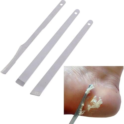 3Pc Manicure Pedicure Tools Toe Nail Knife Shaver Nail Clipper Dead Skin Remover