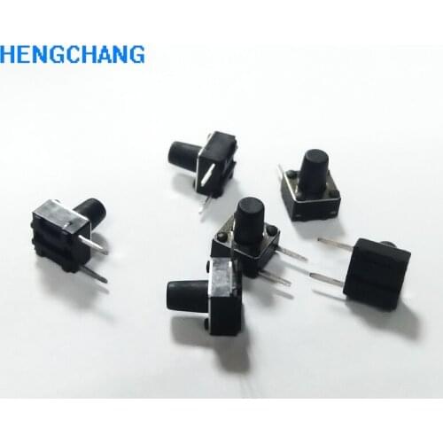 6x6x8.5mm 2pin DIP Tactile Tact Mini Push Button Switch Micro Switch Momentary 100pcs/lot
