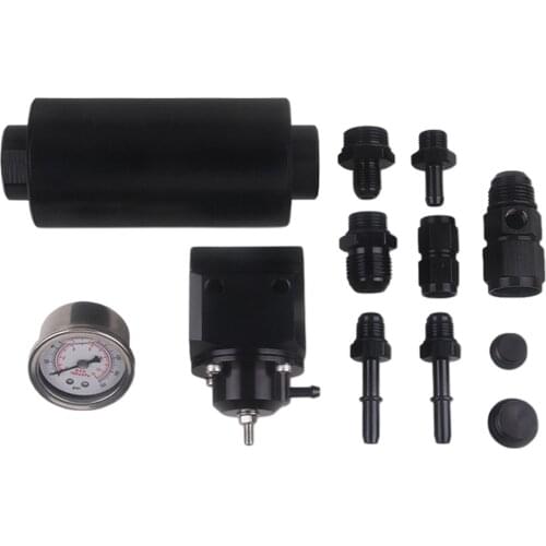 Aluminum Fuel Pressure Regulator Fuel Filter Kit Fit for BMW E46 M3 01-06