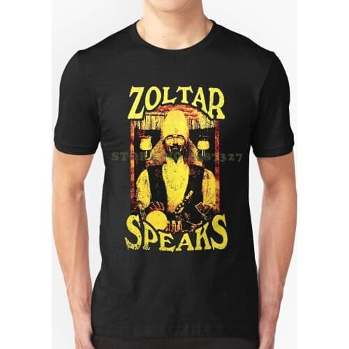 Authentic Zoltar Speaks Poster Arcade Fortune Teller T Shirt S - 2xl New O-neck T Shirt Men