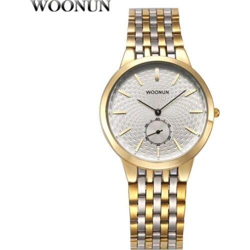 Men Watches Luxury Gold Watches Men Stainless Steel Quartz Wristwatches Mens Watches Small Seconds Hodinky relogio masculino