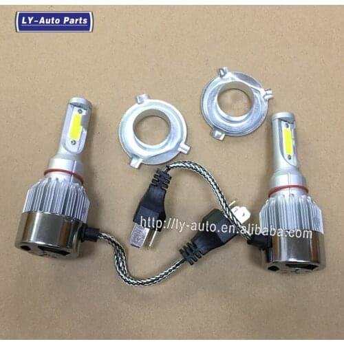 LED Headlight Kit H4 C6 Lights 2000W 320000LM Hi/Lo Light Bulbs 6000K