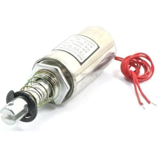 MQ8-Z15 DC12V 10mm/1Kg 0mm/3Kg Open Frame Pull Type Solenoid Electromagnet