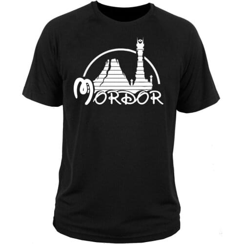 T-Shirt Mordor Lords Of Rings 2019 Summer Style Free Shipping Creative Design Printing Cotton Rock T Shirts