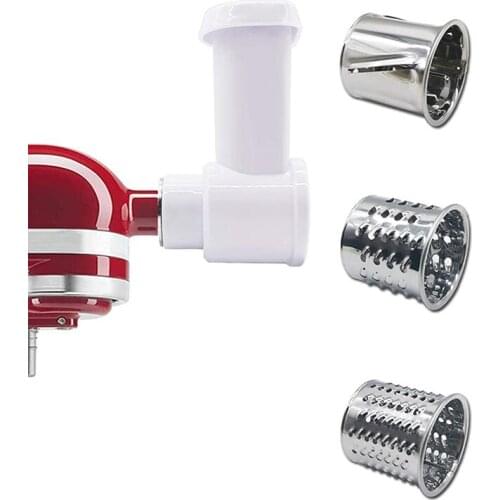 Vegetable Slicer/Shredder/Cheese Grater for KitchenAid Stand Mixer Attachment Slicing Shredding Accessories