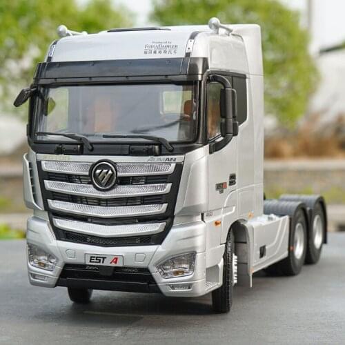 Rare Original collectible 1:24 Foton Auman EST-A Truck Tractor Trailer vehicle model Diecast Toy Model Collection