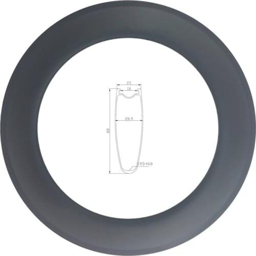 LIENGU 250TG 700C 88mm x 25mm Tubeless Clincher V Brake Carbon Road Bike Rim 18mm Inner Wide 700 Bicycle Vbrake Wheel UD 3K