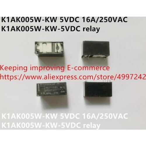 Original new 100% K1AK005W-KW 5VDC 16A/250VAC K1AK005W-KW-5VDC relay