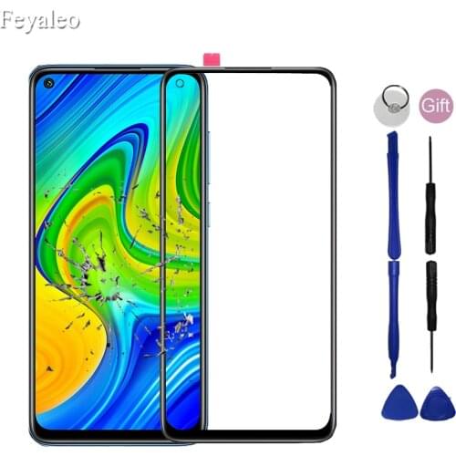 Front Panel For Xiaomi Redmi Note 9 9S Touch Screen Sensor Redmi Note 9 Pro Max LCD Display Digitizer Replacement